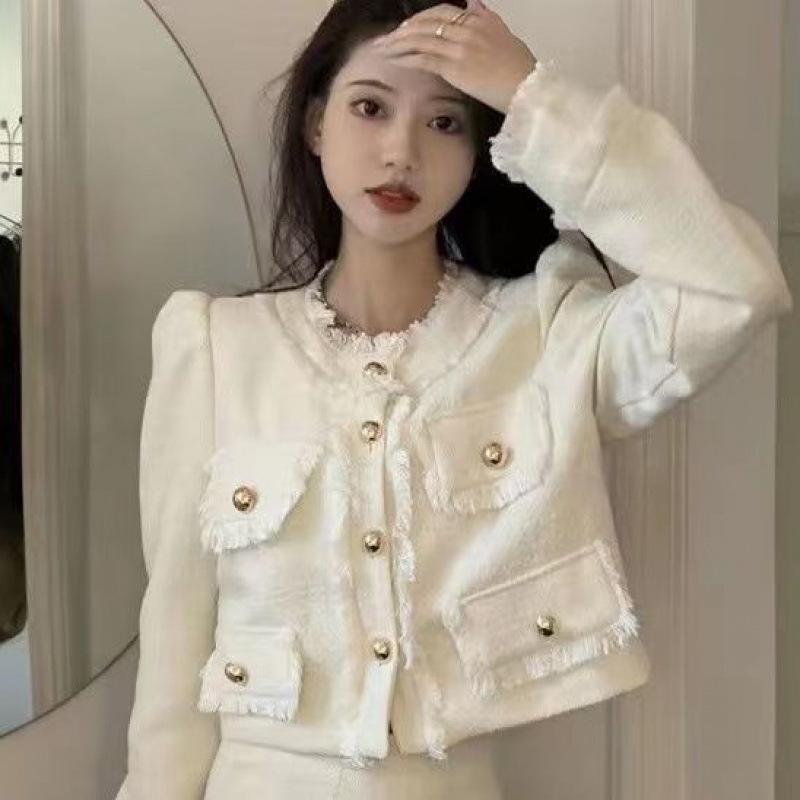 

Женский комплект из двух вещей на весну 2024 года: Короткий блейзер и юбка-половинка в элегантном стиле с ароматом 4XL (160-180 jin)