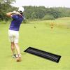 Golf Putting Practice Training aid,Perfect Perfect Practice Golf Putting Soft silicone mat for Practice Recreation on Outdoor