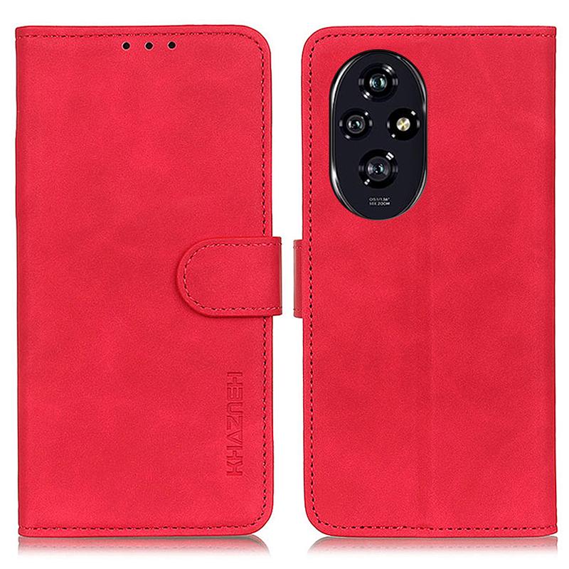 For Honor 200 5G Stand Case Retro Leather Phone Cover with Wallet