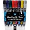Pentel Dual Metallic Blush 8 Color Set GFH-D8ST