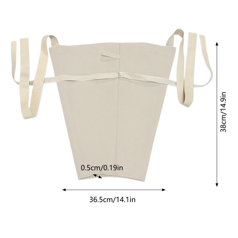 

Bouquet Bags Canvas Reusable Portable Handle Flower Carrying Bag For Commuting Dating Walking Riding Home Decoration Festival білий