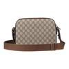 Gucci GG Retro Series Logo Canvas And Leather Shoulder Bag Unisex Shoulder Bag Ebony Brown 675891-92THG-8563