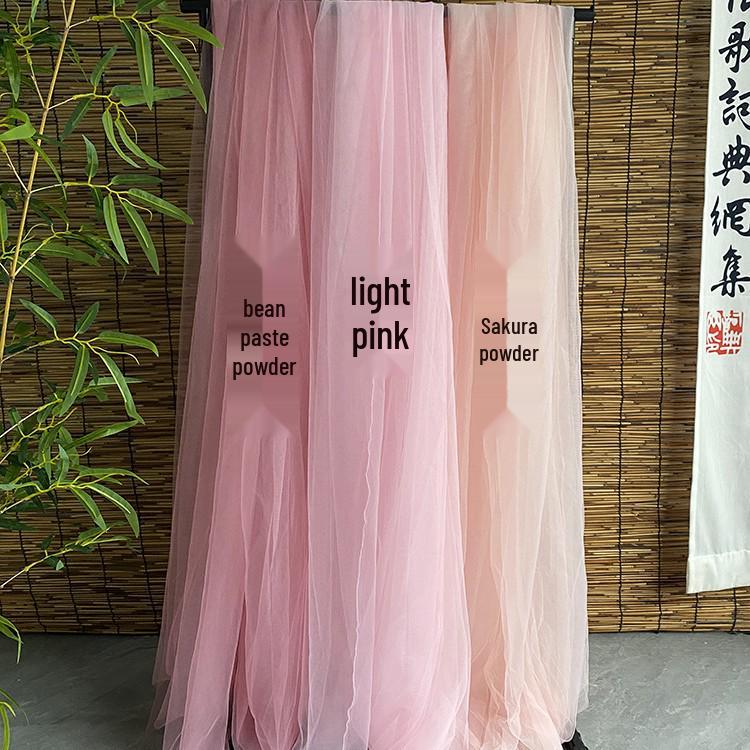 White Gauze Wedding Arch & Ceiling Drape – Chinese Style Outdoor Photo Backdrop