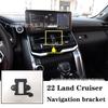 Compatible with 22 Land Cruiser LC300 models, this snap-on phone holder features aromatherapy and a car navigation air outlet bracket.