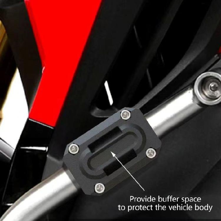 Motorcycle Bumper Block Bumper Guard Block Motorcycle Engine Guard Bumper Block Protection for 22/25/28mm