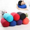 Soft Micro Beads Bed Roll Cushion Neck Head Leg Back Support Light Travel Column Pillow
