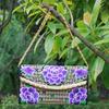 Luxurious Women Ethnic National Flower Bags Handbag Embroidered Clutch Small Flap