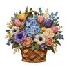 Kit de Materiales de Acolchado Patchwork Floral para Costura y Proyectos DIY