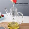 Ruhan 800ml Hexagonal Glass Oil & Sauce Dispenser
