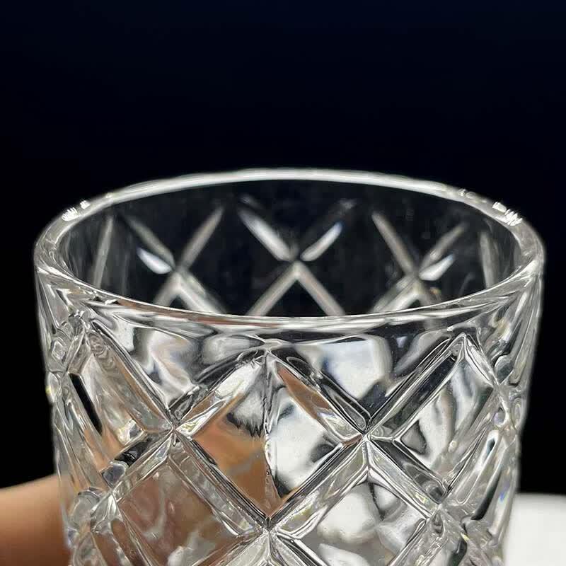 OLOEY Engraved Glass Spirit & Wine Shot Glasses