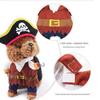 Universal Pirate Costume for Dogs - Cute Two-Legged Pet Outfit