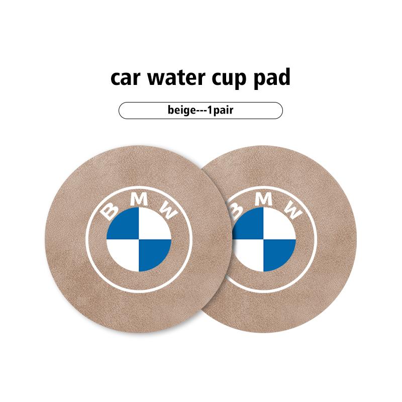 

2pcs Car Coaster Water Cup Bottle Holder Anti-slip Pad Mat For BMW E46 E90 E60 F10 E39 F30 E36 E87 E90 E30 E53 F31 E92