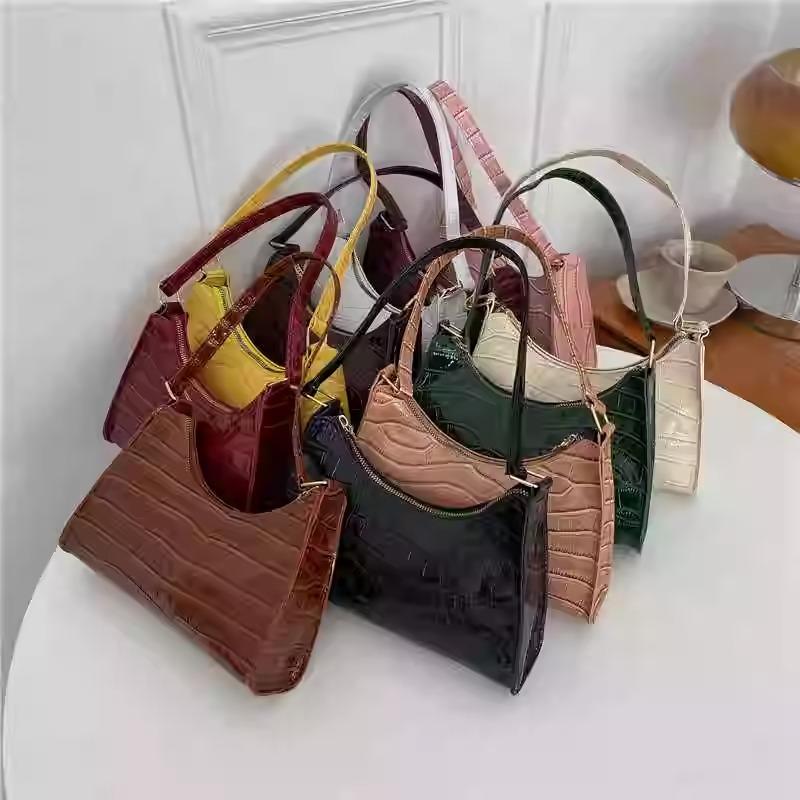 Fashionable PU Leather Handbags for Women Stylish Small Messenger Bags Female Shoulder Purse Ladies Crossbody Bag