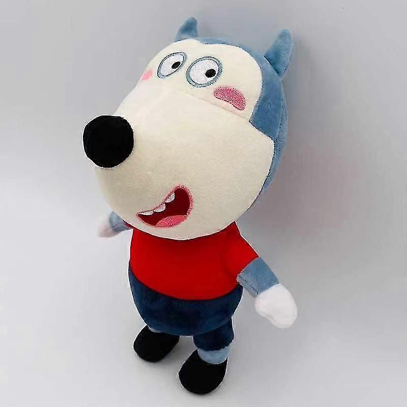 Plush Wolfoo And Lucy Toy With Cartoon Type Soft Durable Long Lasting Cute