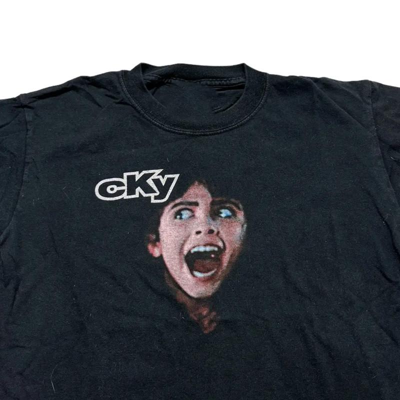 

Vintage CKY Disengage the Simulator Short Sleeve Black All Size OM510 Unisex T-Shirt L