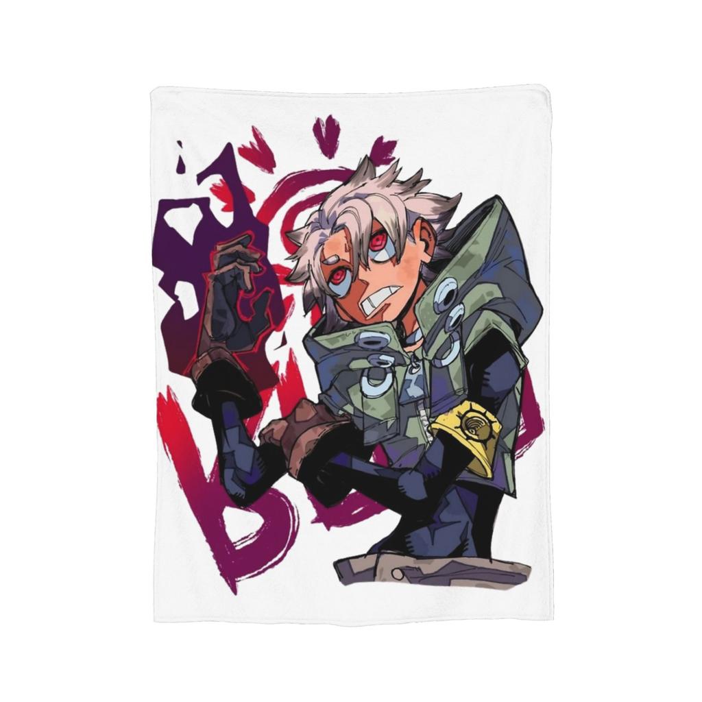 Anime Gachiakuta Cleaners Blanket Fleece Textile Decor  Breathable Lightweight Throw Blankets for Sofa Car Plush Thin Quilt