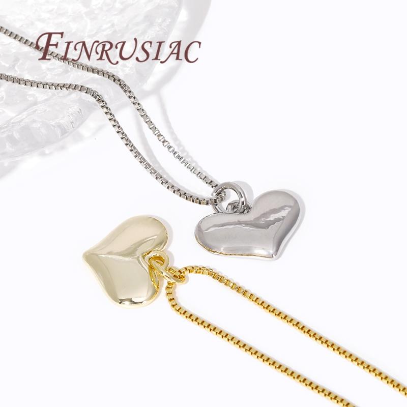 2 Sizes Rhodium Metal Pendants 18K Gold Plated Heart Jewelry Pendants For DIY Earrings/Necklace Making,Women's Accessories