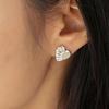 BELLOOGGI Frill Heart Earring