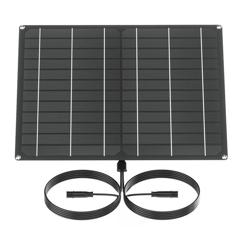 Solární odsávací ventilátor, elektrický ventilační ventilátor pro domácí mazlíčky, solární panel vhodný pro chlazení kurníků a skleníků