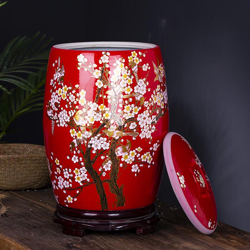 Jingdezhen Ceramic Rice Storage Bin