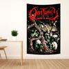 Obituarys Logo Band Death Metal Stendardo Interno Arazzo Articoli Decorazione Stanza Bandiera da Appendere a Parete Decorazione Casa Arte Sfondo Concerto