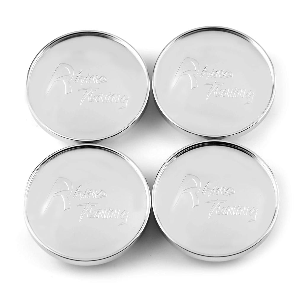 Wheel Center Cap 60mm 50.5mm 4pcs Silver Wheel Cover Center
