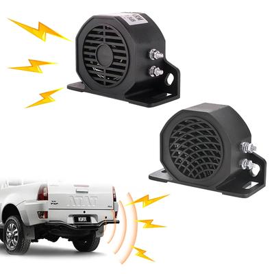 New 12V-48V 110Db Decibel Backup Siren Beeper Buzzer Sound Warning Backward Alarm Car Truck Horn For Vehicle Reversing Reminder