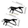 B03C Portable Microphone Clip Lapel Microphone Clip 5pcs Metal Lapel Collar mics Clip Holder for Various Applications