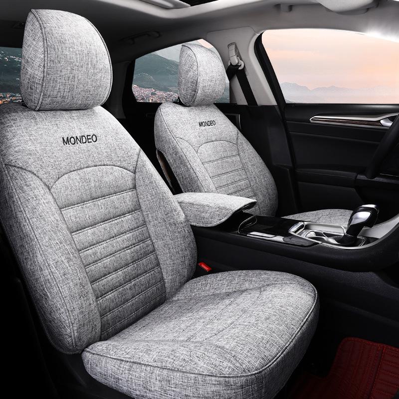Ford Mondeo Linen Car Seat Cover for Five-Seater – All-Season Full Surround
