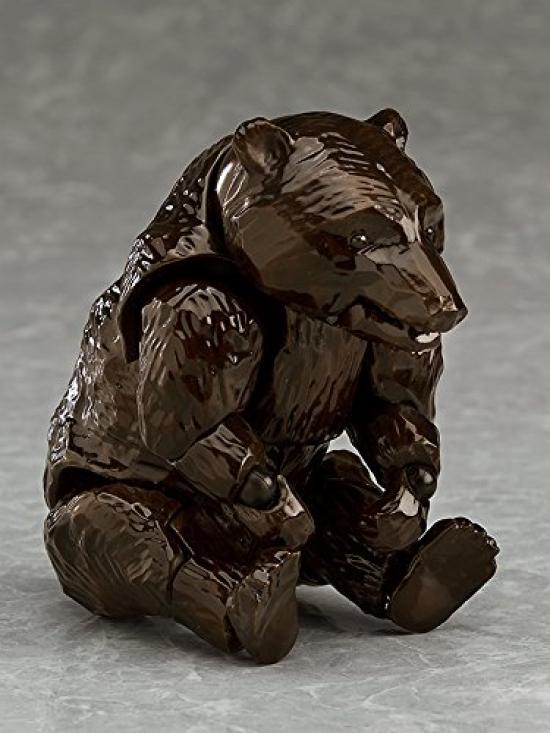 figma Brown Bear ABS PVC Painted Movable Figure Non-scale &