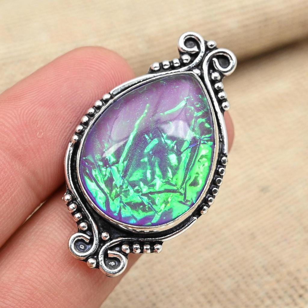 Roz Triplet Opal Gemstone 925 Sterling Silver Bijuterii de designer Femei Inel Toate Marimile