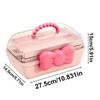 Children's Hair Accessories Storage Box Head Rope Hairpin Rubber Band Head Jewelry Dressing Cute Girl Jewelry Box
