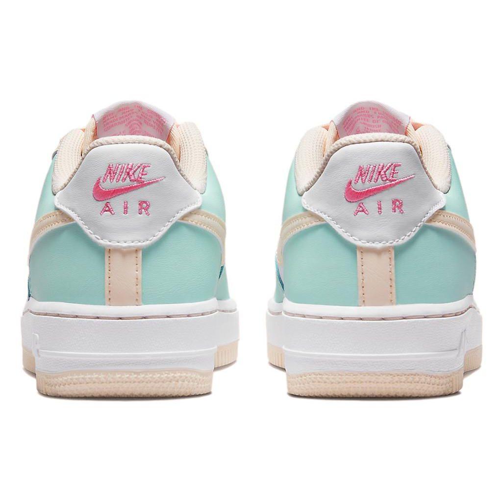Nike Air Force 1 GS Emerald Rise Guava Ice Kids Sneakers Green White Pink-Spell DV7762-300