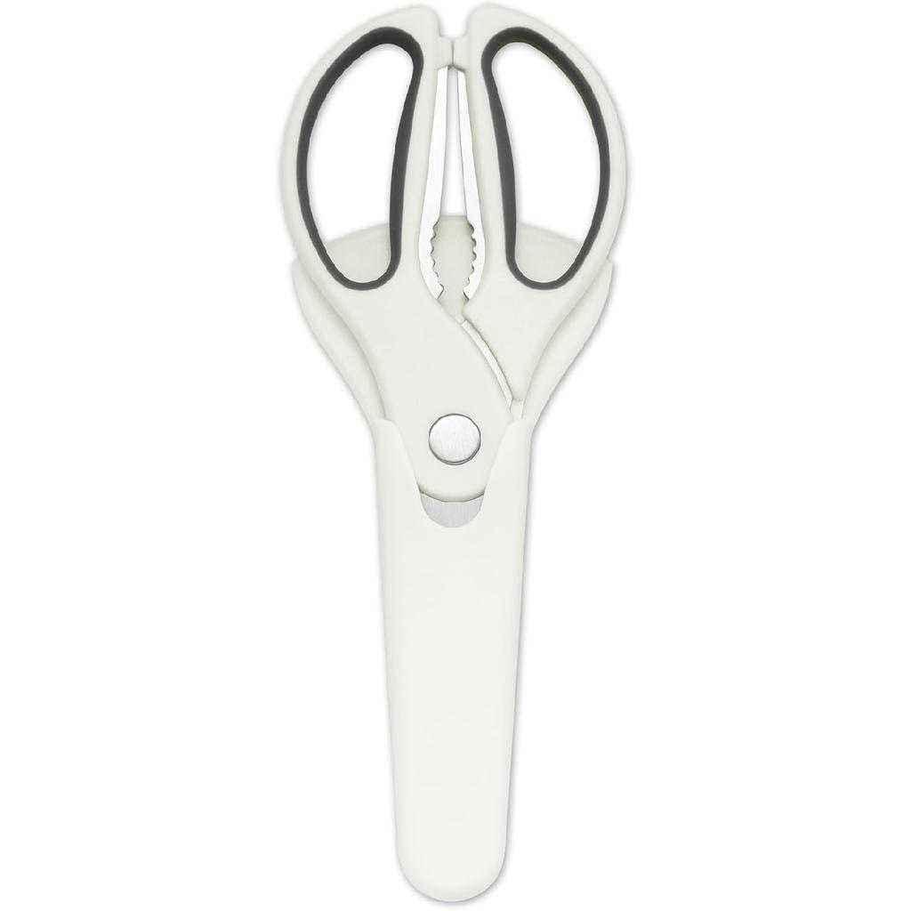 Kitchen Scissors Magnetic Holder Scissors Protector for Fridge, Portable Magnetic Sheath Cover for Kitchen Shears, Waterproof Protector, White
