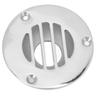 Boat Floor Deck Drain 316 Stainless Steel Silver Polished Treatment Corrosion Resistant Marine Deck Drain Accessories