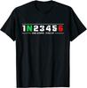 Limited 1N23456 Motorcycle Shift Pattern Gear Art Motorcyclist T-Shirt Black