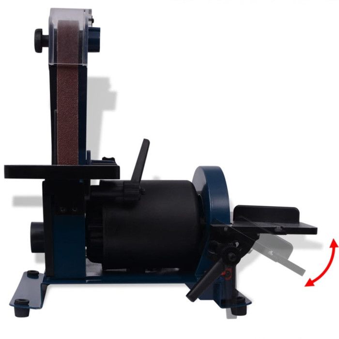 VidaXL Ponceuse à Disque et à Bande 300 W Machine à Polir Electrique Ponçage 142008