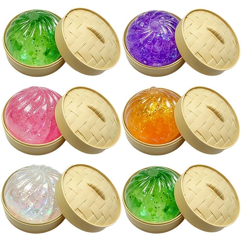Gift for Her/Him Multi-item Party Favor Packs,1/1/6pcs Sugar Glitter Balls,Relax Fidget Squeeze Toy for Holiday & Birthday Gifts