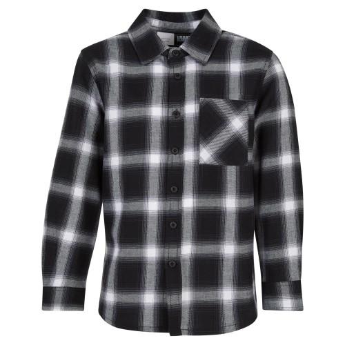 Urban Classics Boys Checked Oversized Shirt