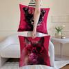 Vibrant Animal Bubble Fashion Tiger Cushion Cover Antidustmite Pillowcase Invisible Zipper Silky Short Plush Sofa Cushion Cover