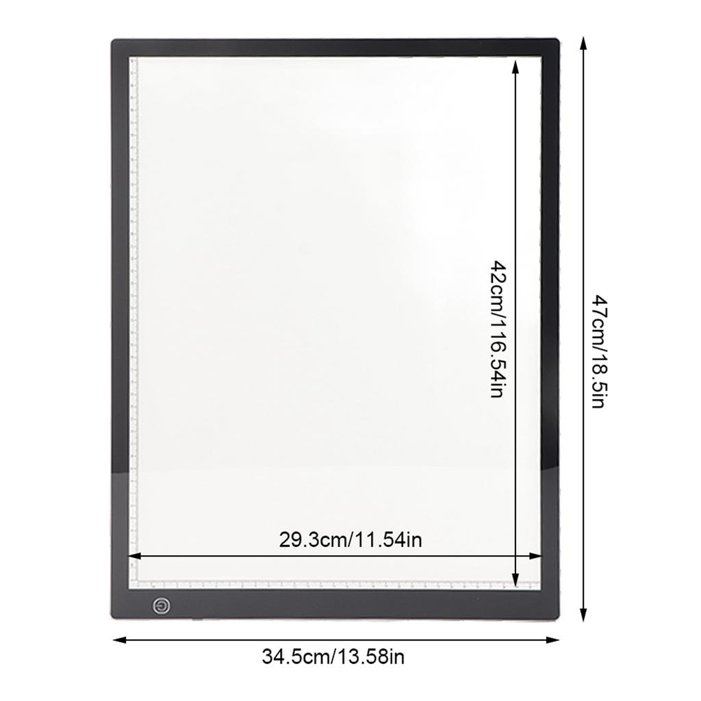 USB A3 LED Light Box Graphics Tablet Touchpad Animation Pencil Sketch