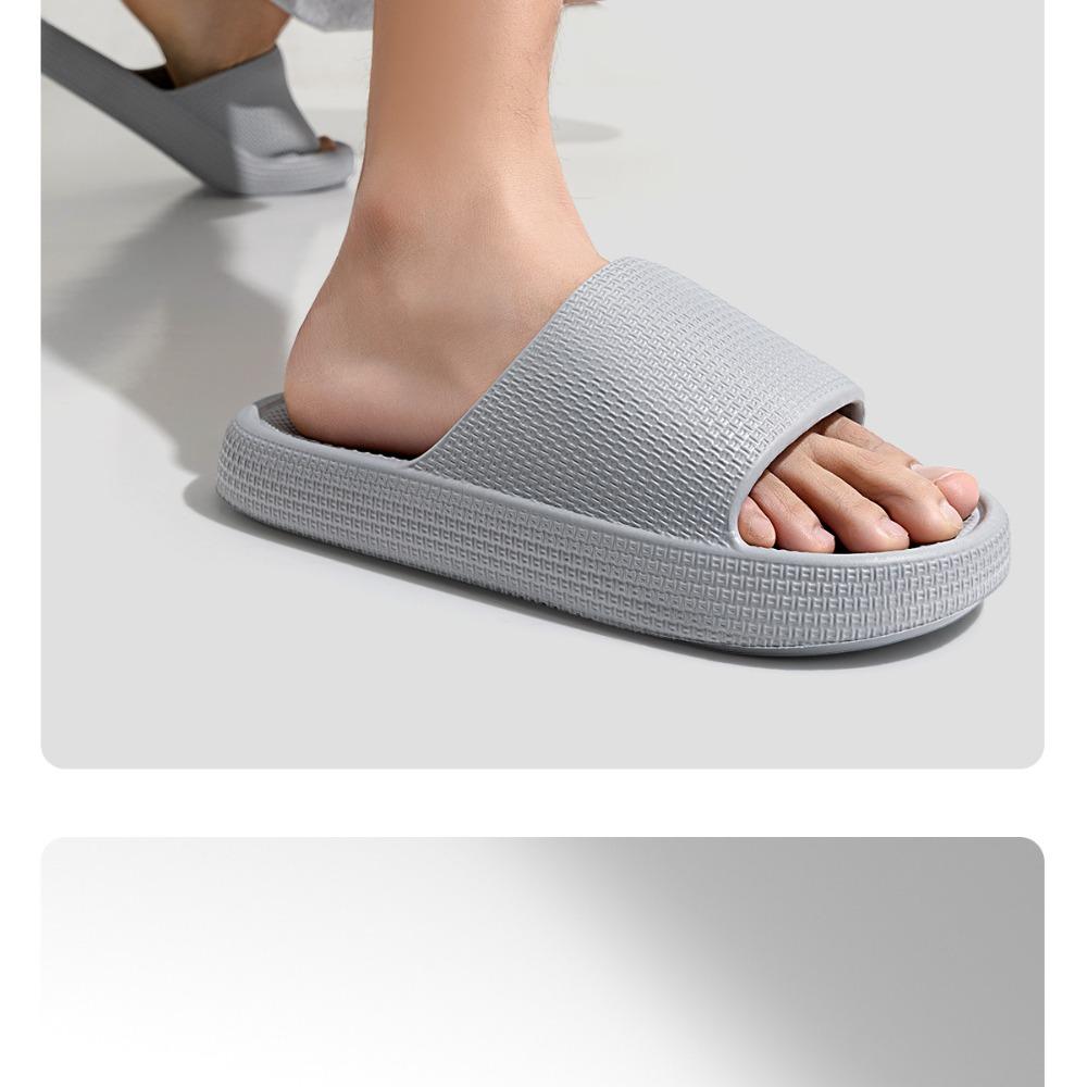 Women's Checkered EVA Slippers, Summer Non-Slip Deodorant Indoor Home Sandals for Men and Women