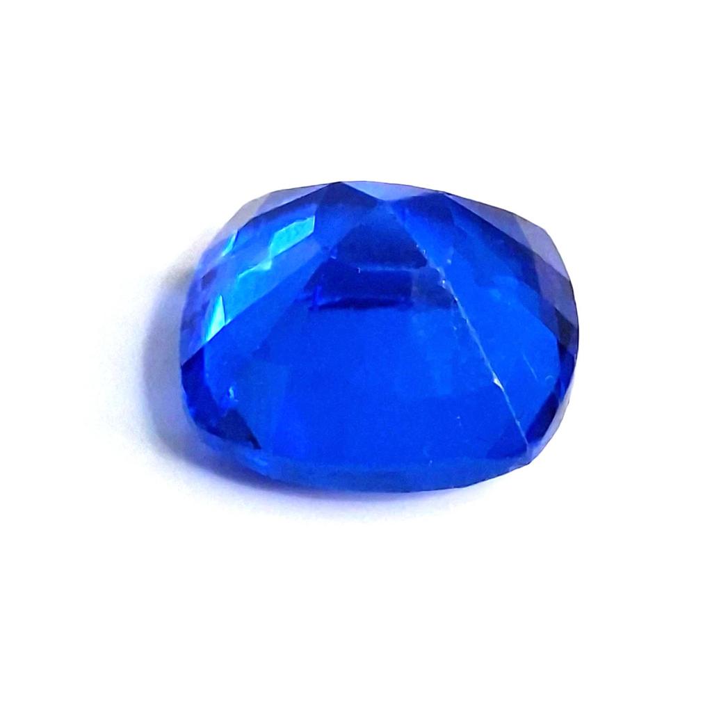 Cushion Cut Natural Royal Blue Sapphire 9-11 Ct Fabulous Certified Gemstone