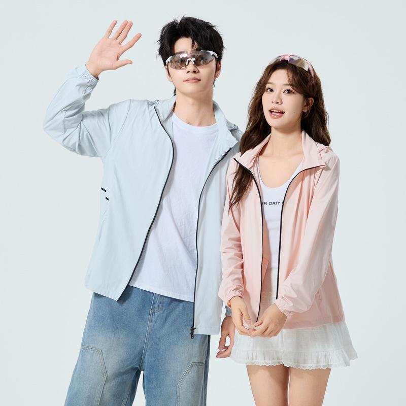 

2025 Lightweight Breathable Summer Sunscreen Windbreaker for Couples XL