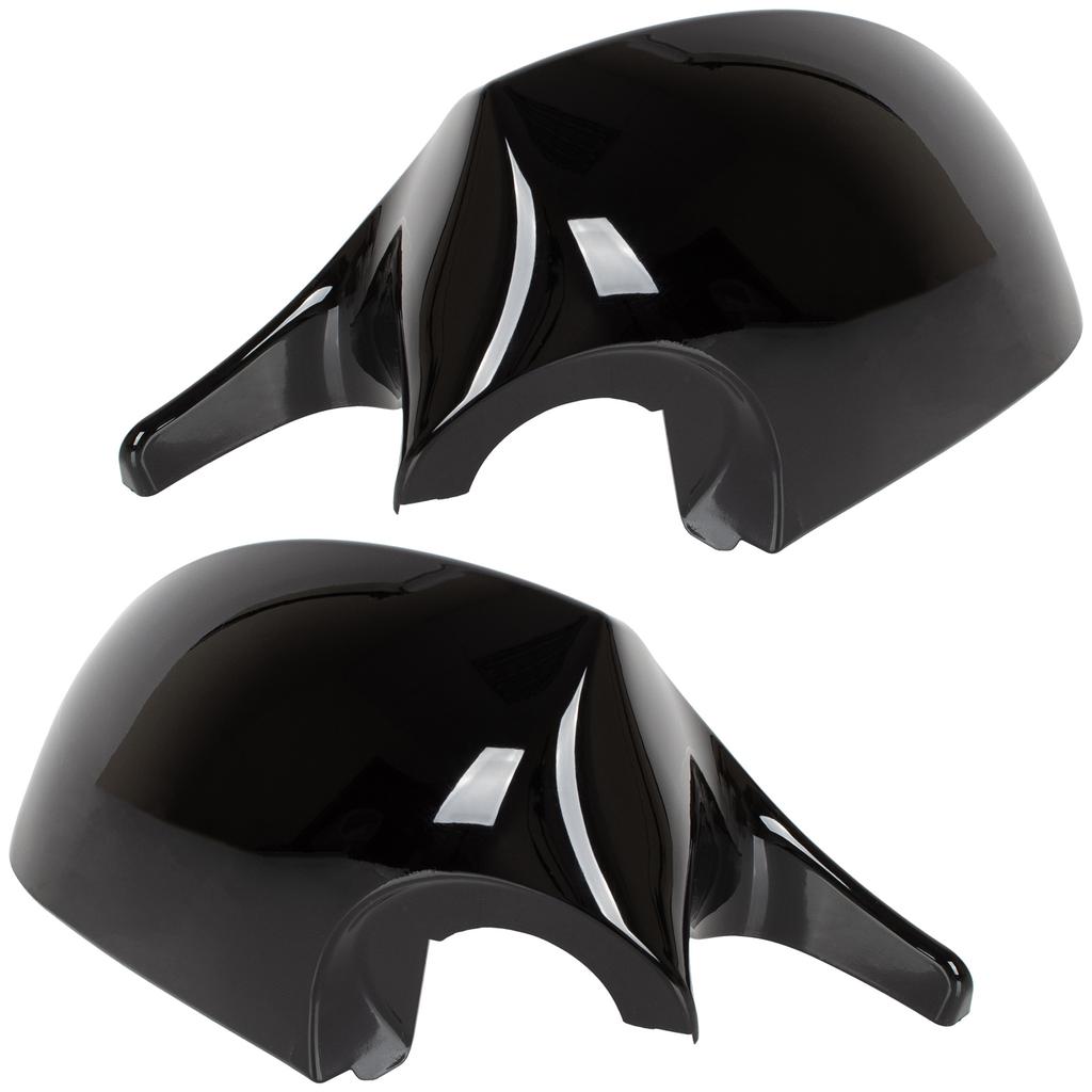 BMW 3 E90 E91 E92 E93 05-09 mirror cover BLACK GLOSSY left + right 2 pcs. SET