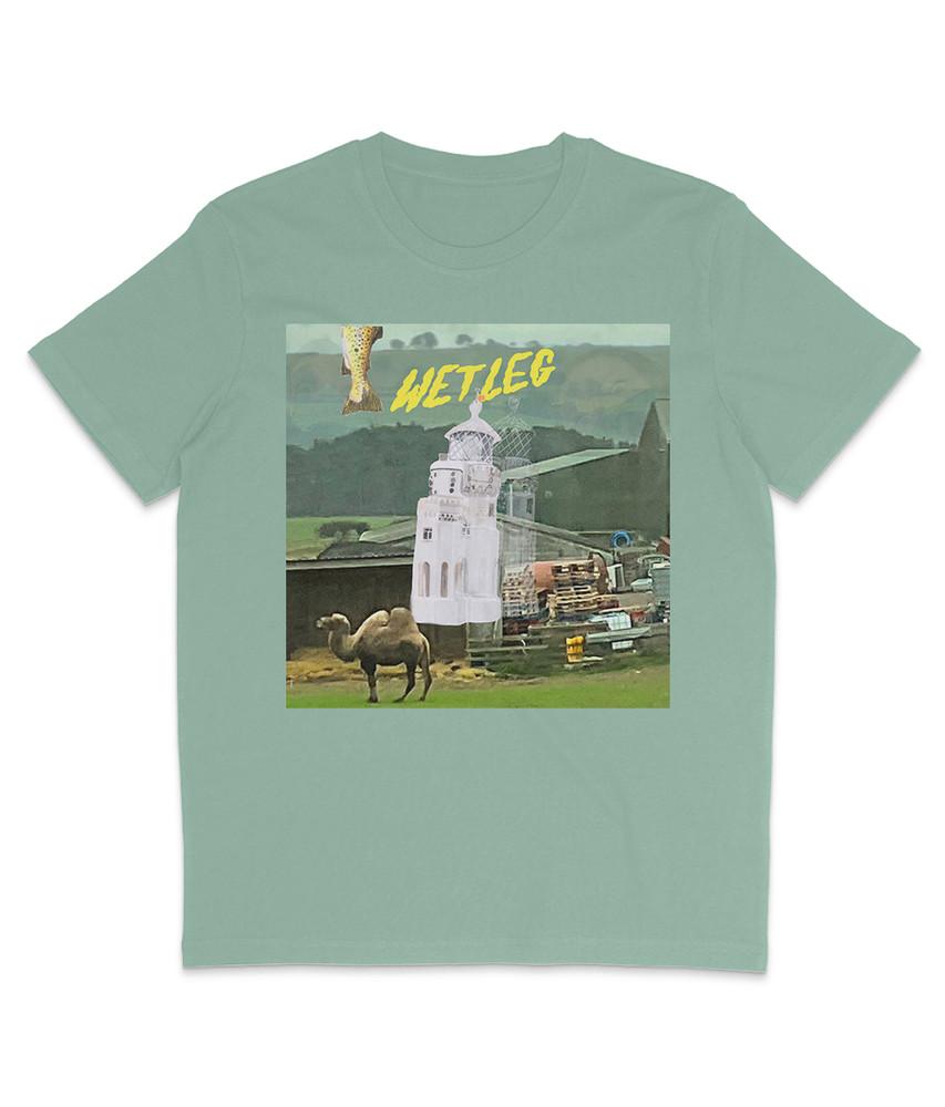 

Wet Leg - Angelica - Полная печать - Органическая футболка - Инди - 2022 XL