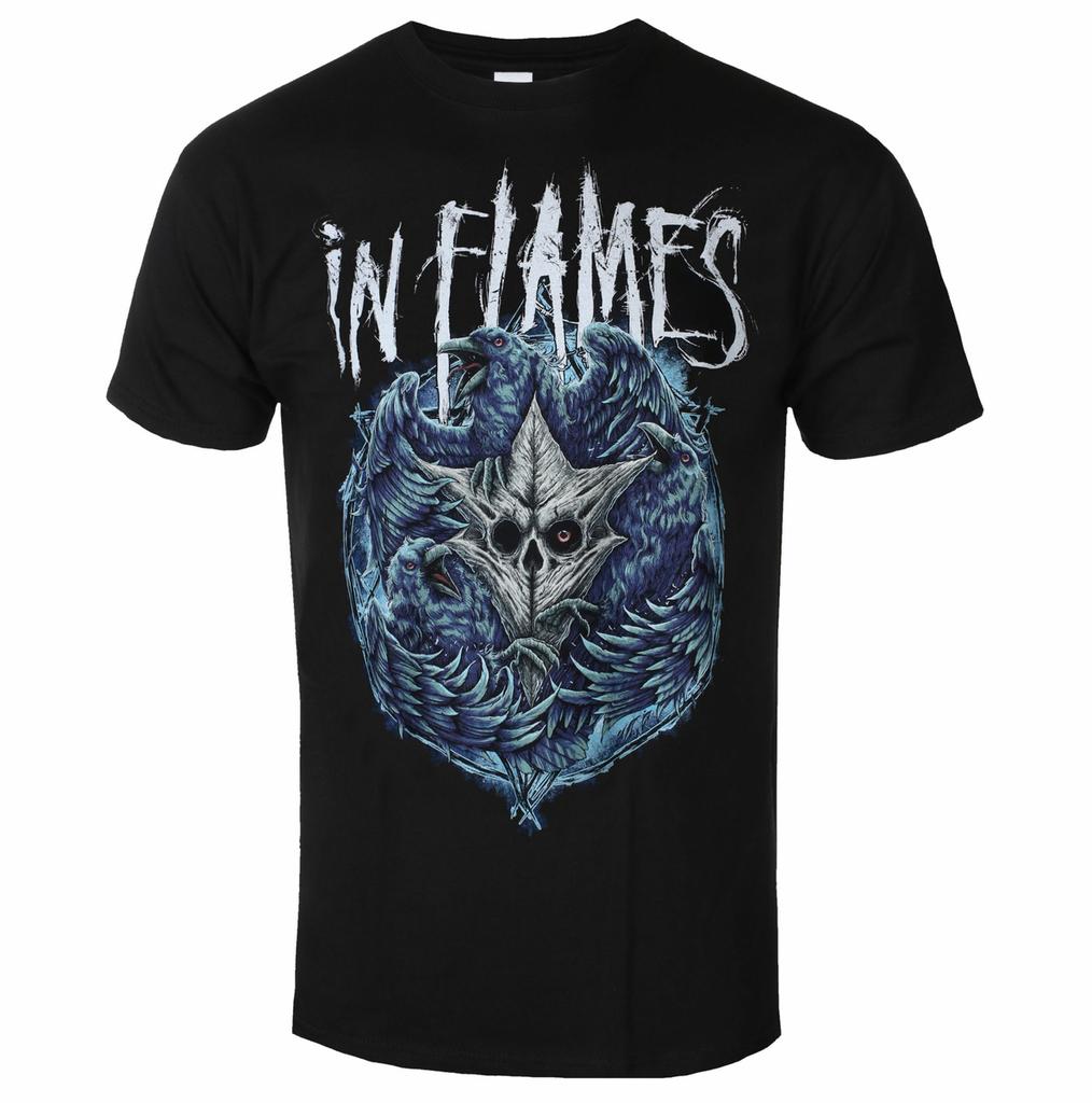 New Summer in Flames Graphic Cotton Tshirt Unisex Summer Short Sleeve Fashion Brand Tee Luxury Casual Vintage Tees