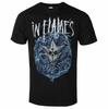 In Flames Jesterhead Raven Art Pattern T-shirt de groupe Melodic Death Metal Style Streetwear Décontracté T-shirt en Coton Pour Unisexe Et Unisexe