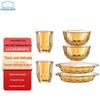 Crystal Amber 6-Piece Dinnerware Set
