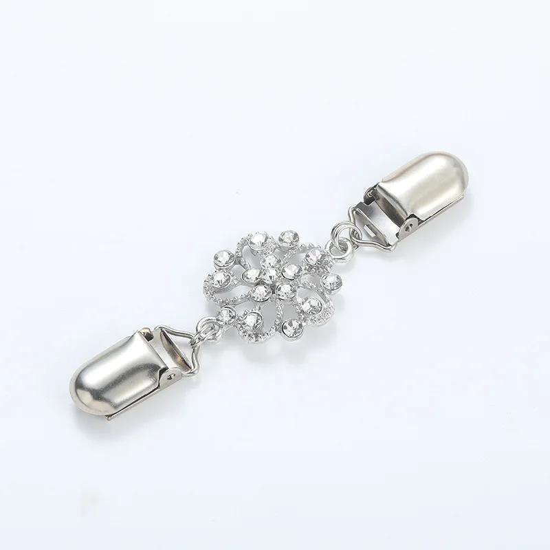 2 pcs of clothes clip brooch clip vintage clothing sweater cardigan shawl dress brooch clip shirt clip girl ladies